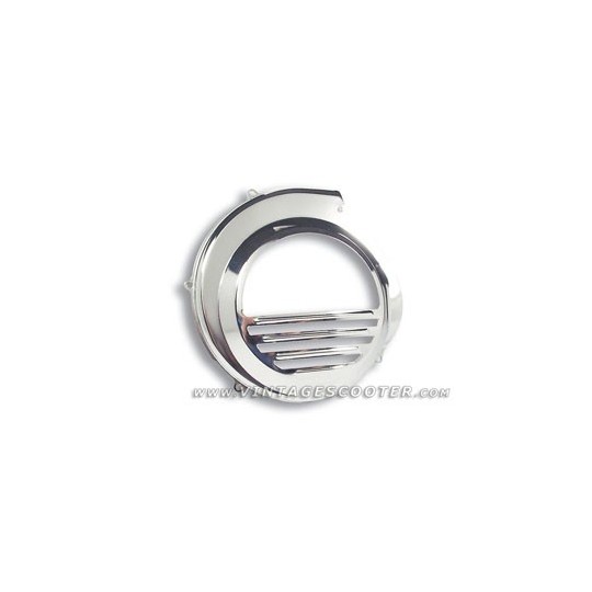 Cache volant magnétique Vespa 125 / 200 PX sans démarreur chromé